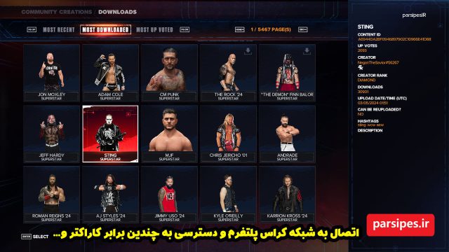 WWE2K24 Online Cross Platform